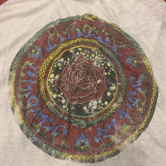 Women’s Grateful Dead baseball T, size small - Picture 3 of 3